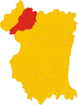 Localisation de Claut