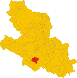 Localisation de Collelongo