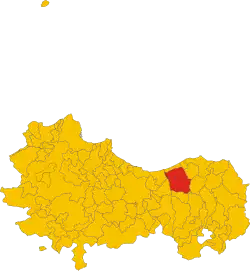 Localisation de Collesano