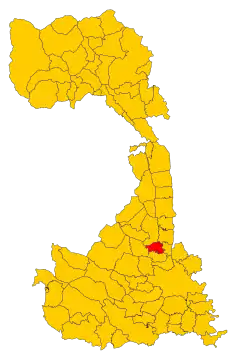 Localisation de Collobiano