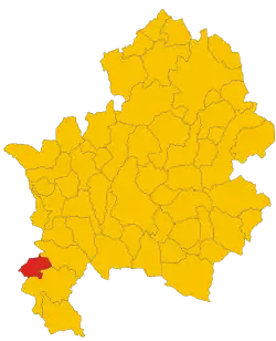 Localisation de Conca Casale