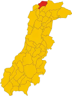 Localisation de Concordia sulla Secchia