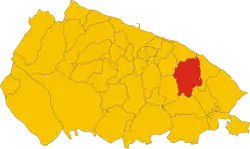 Localisation de Conversano