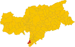 Localisation de Cortaccia - Kurtatsch