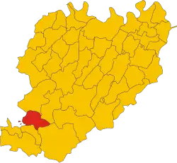 Localisation de Corte Brugnatella