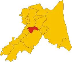 Localisation de Cotignola