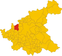 Localisation de Cottanello