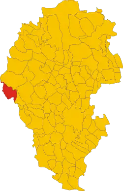 Localisation de Crespadoro