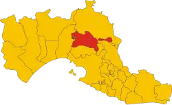 Localisation de Crispiano