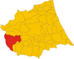 Localisation de Crognaleto