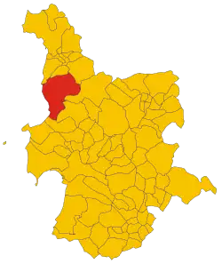 Localisation de Cuglieri