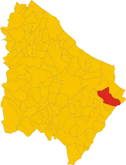 Localisation de Cupello