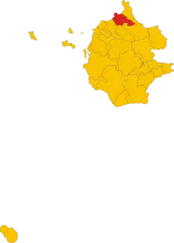 Localisation de Custonaci