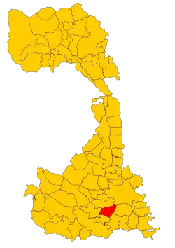 Localisation de Desana