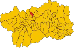 Localisation de Doues