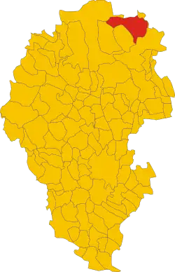 Localisation de Enego