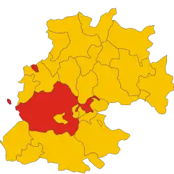 Localisation de Enna