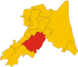 Localisation de Faenza