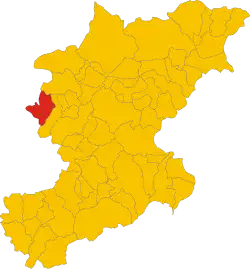 Localisation de Falcade