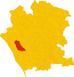 Localisation de Falciano del Massico