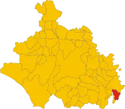 Localisation de Faleria