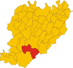 Localisation de Farini