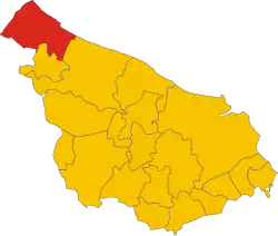 Localisation de Fasano