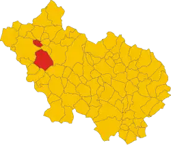 Localisation de Ferentino