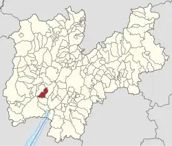 Localisation de Fiavè