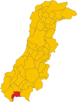 Localisation de Fiumalbo