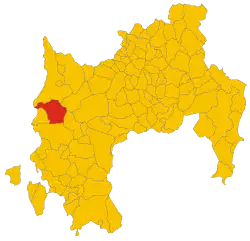 Localisation de Fluminimaggiore