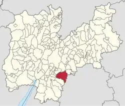 Localisation de Folgaria