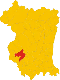 Localisation de Fontanafredda