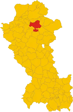 Localisation de Forenza