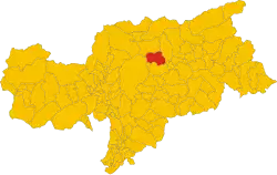 Localisation de Fortezza