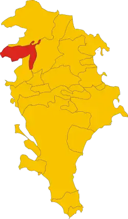 Localisation de Francofonte