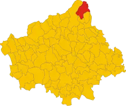 Localisation de Fregona