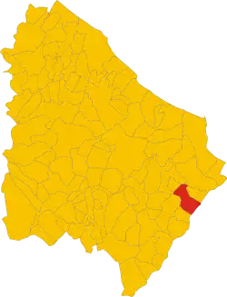 Localisation de Fresagrandinaria