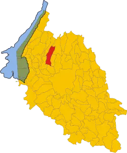 Localisation de Fumane