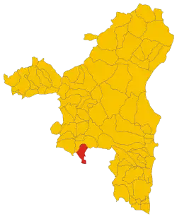 Localisation de Gadoni