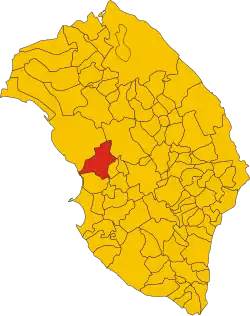 Localisation de Galatone