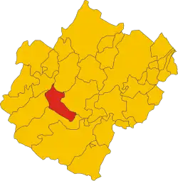 Localisation de Galeata