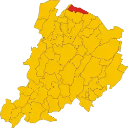 Localisation de Galliera