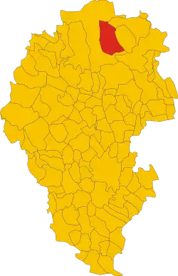 Localisation de Gallio