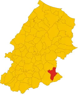 Localisation de Gambatesa