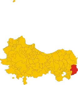 Localisation de Gangi