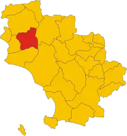 Localisation de Gavorrano