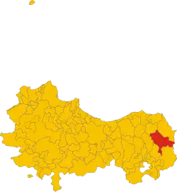 Localisation de Geraci Siculo