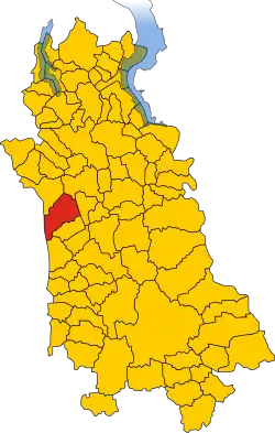 Localisation de Ghemme