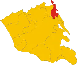 Localisation de Giarratana